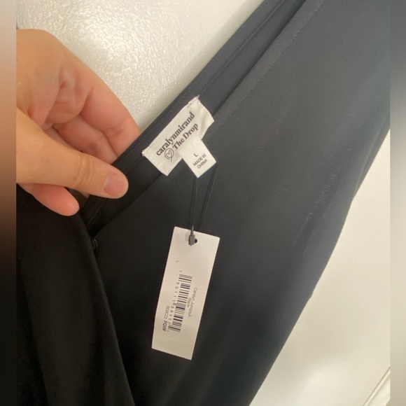 NWT Caralyn Mirand Sleeveless Wrap Jumpsuit, Size L - Picture 3 of 4